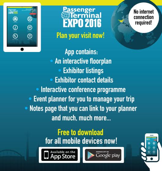 Download the Passenger Terminal EXPO 2016 App! No internet connection required! Plan your visit now! App contains: - An interactive floorplan - Exhibitor listings - Exhibitor contact details - Interactive conference programme - Event planner for you to manage your trip - Notes page that you can link to your lanner and much, much more...
